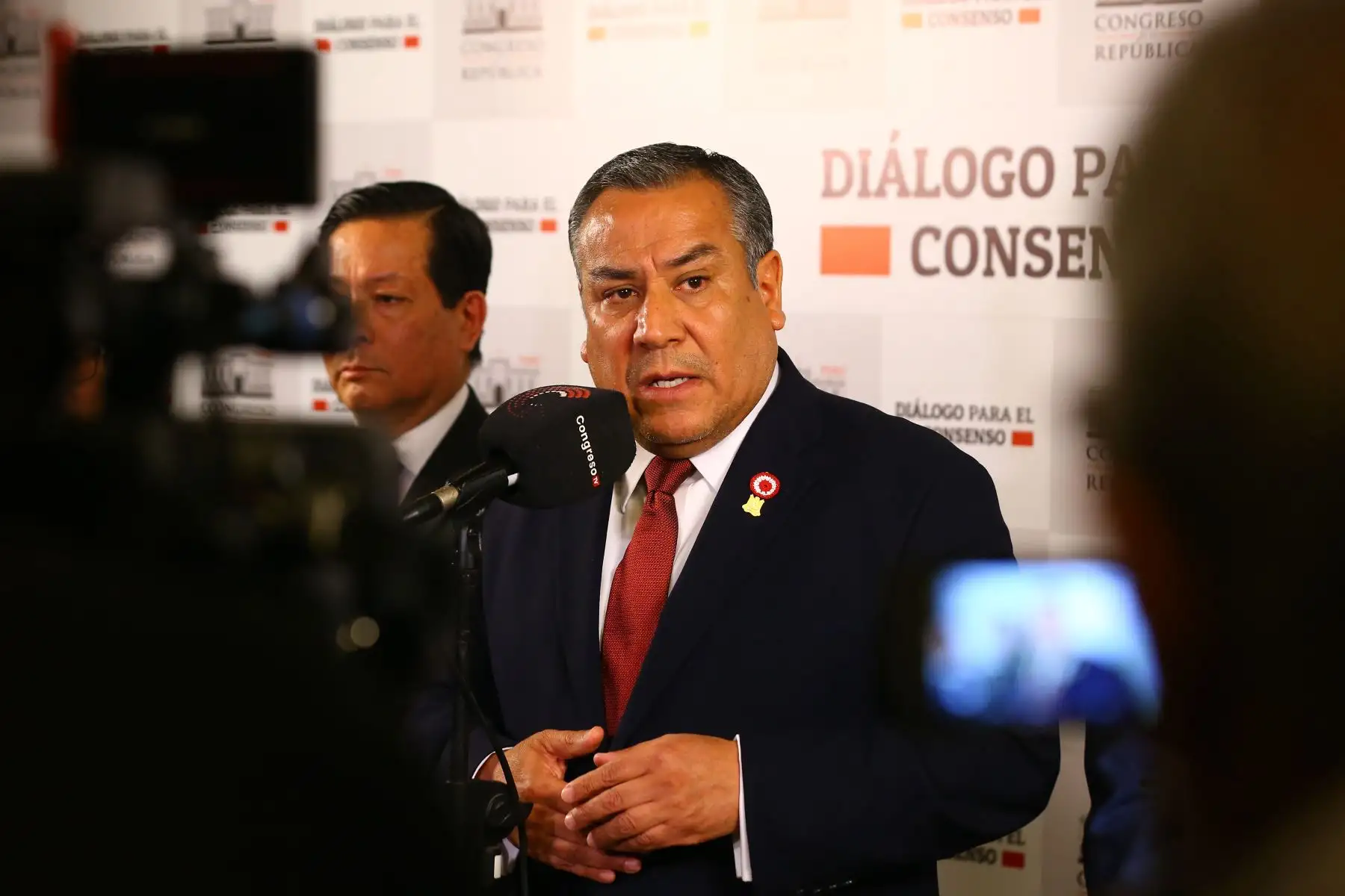 Presidente del Consejo de Ministros, Gustavo Adrianzén. ANDINA/Eddy Ramos