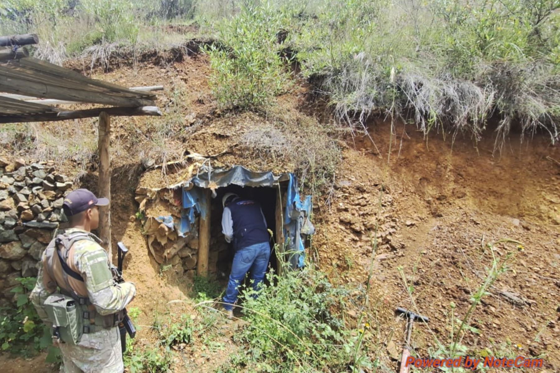 Acciones de interdicción se ejecutaron en los distritos de Parcoy, Pataz y Buldibuyo, en la provincia de Pataz. Foto: ANDINA/Difusión