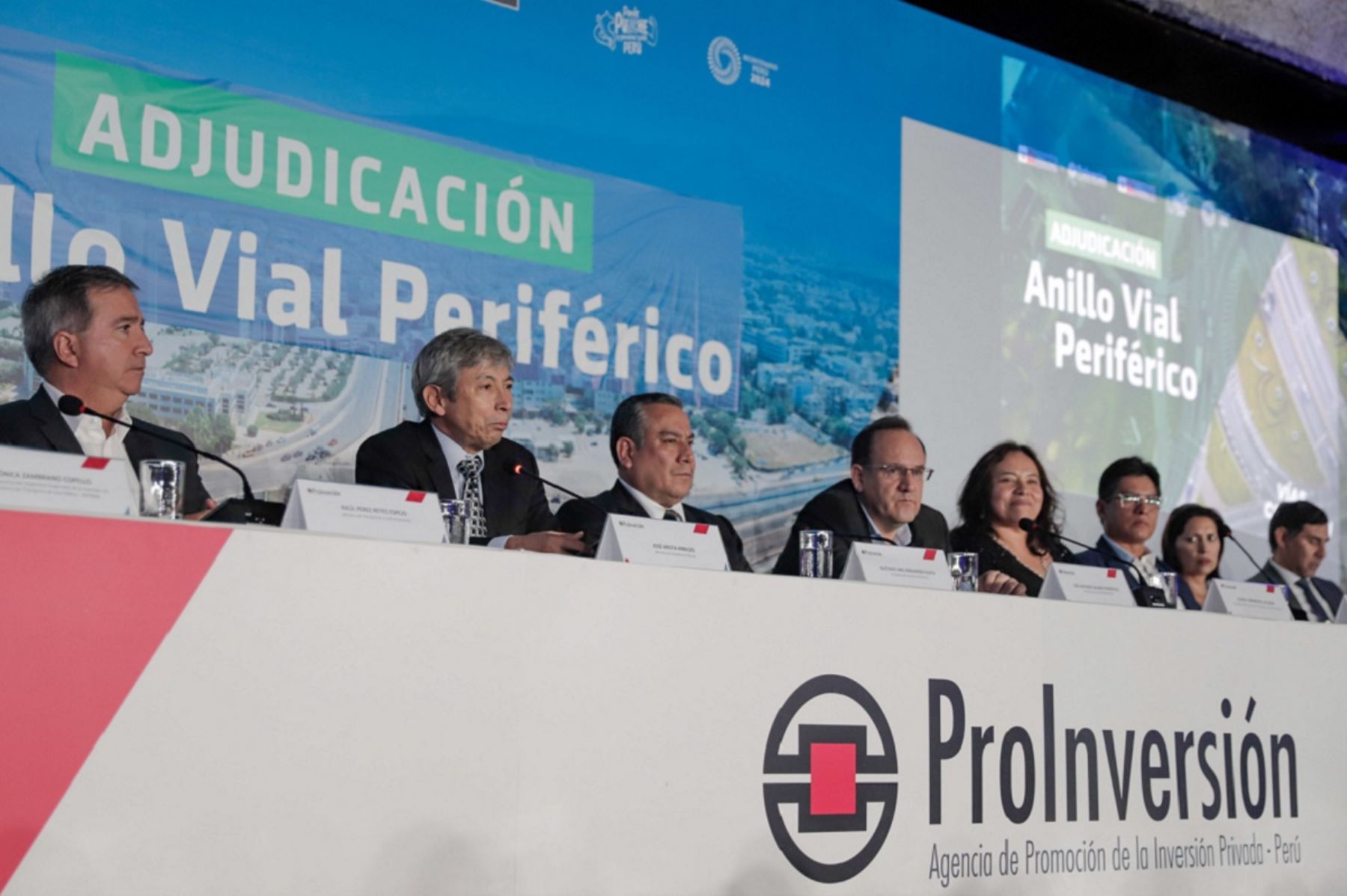 ProInversión adjudicó hoy el megaproyecto "Anillo Periférico Vial" que demandará una inversión de 3,400 millones de dólares. Foto: Cortesía.