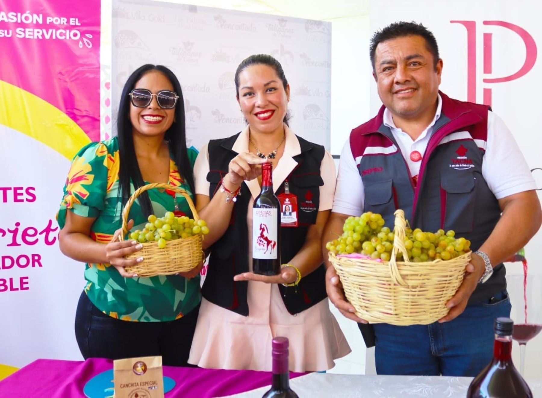El distrito de Pocollay, en Tacna, celebra desde hoy hasta el domingo 7 de abril el Festival de la Vendimia Tacna 2024 y ofertará más de 20,000 litros de licores elaborados a base de uva. ANDINA/Difusión