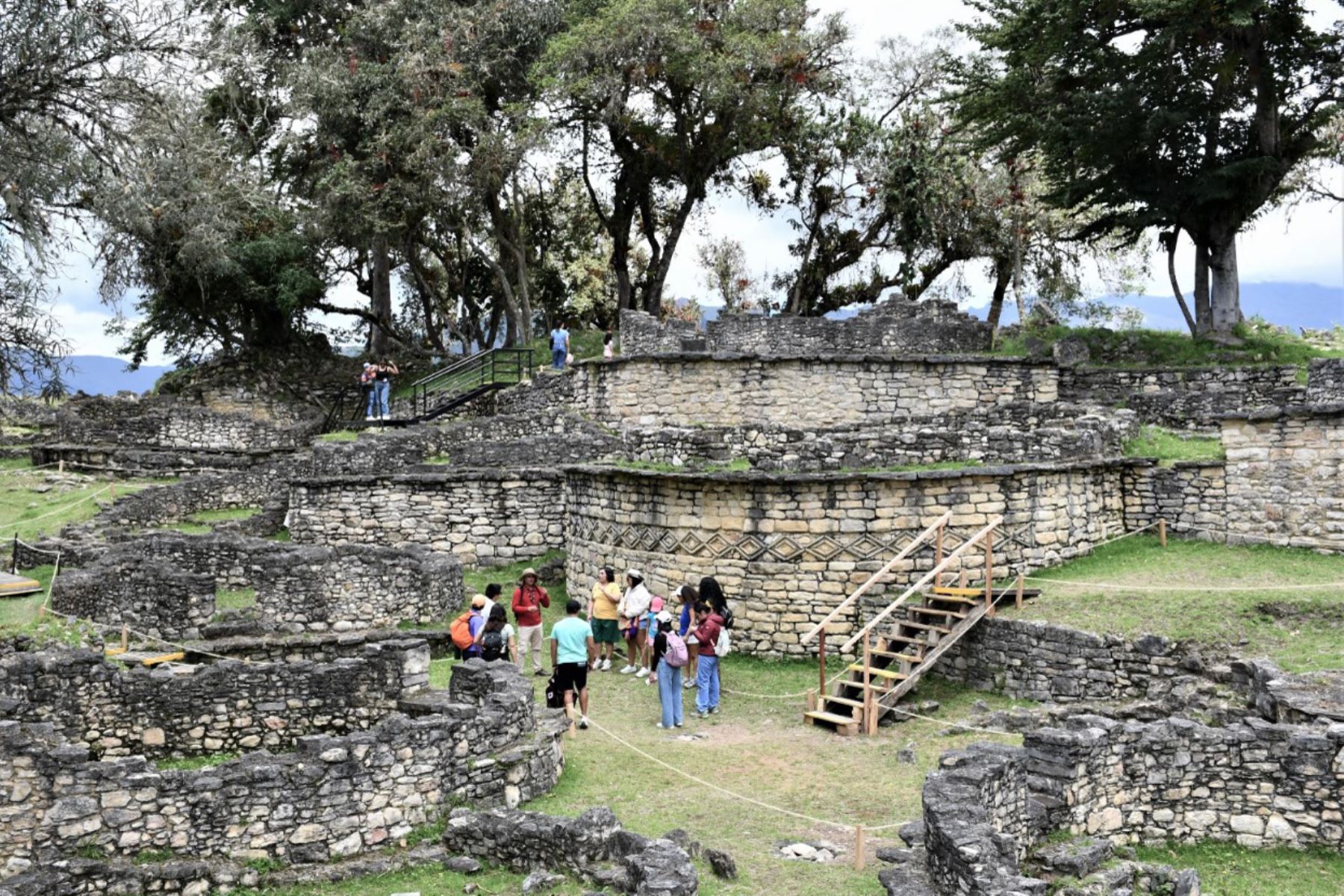 El complejo arqueológico monumental Kuélap se ubica en el distrito de El Tingo, provincia de Luya, departamento de Amazonas. Foto: ANDINA/Mincul
