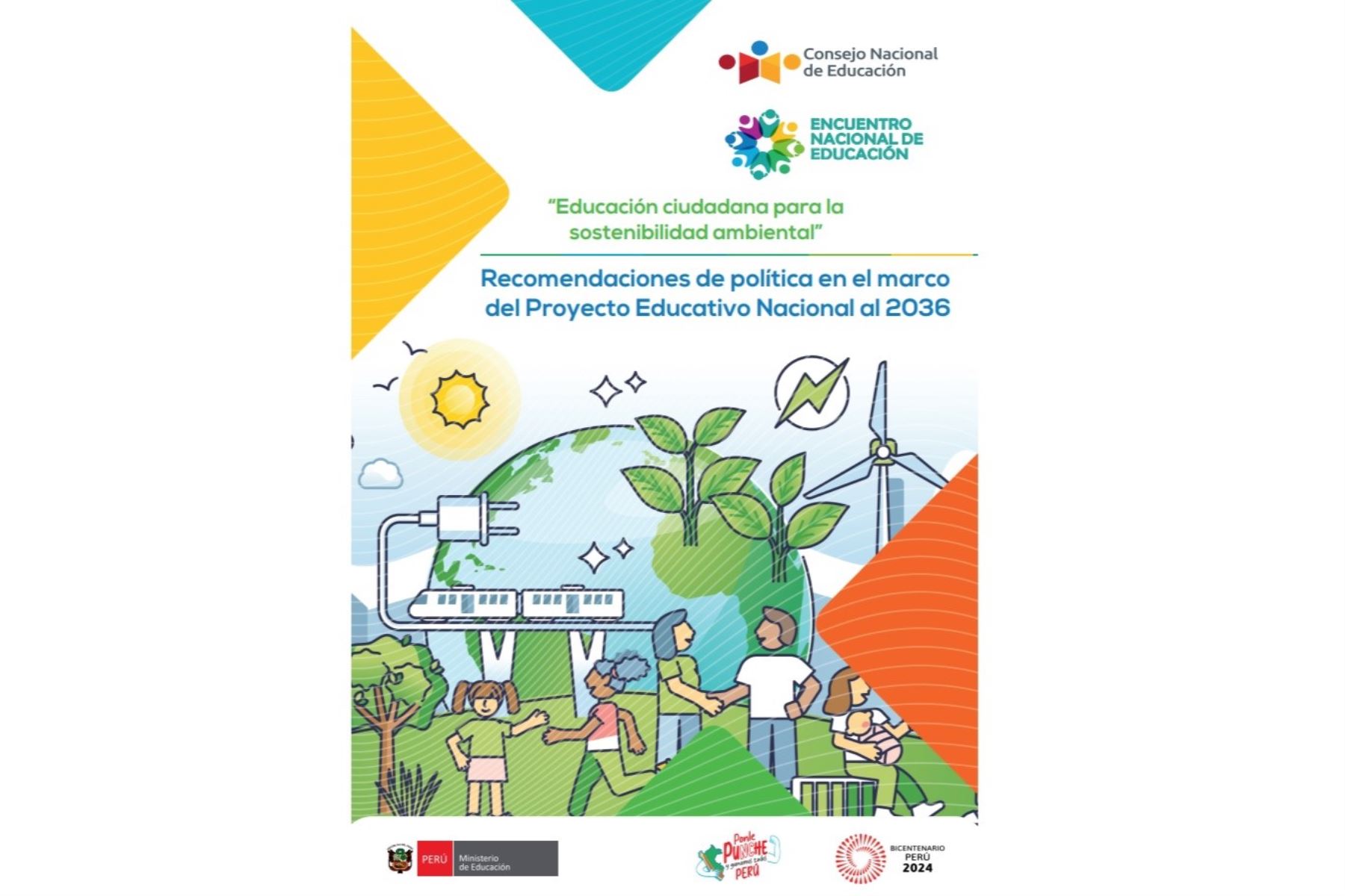 Nueva publicación del CNE sobre educación ciudadana para la sostenibilidad ambiental. Imagen: Internet.