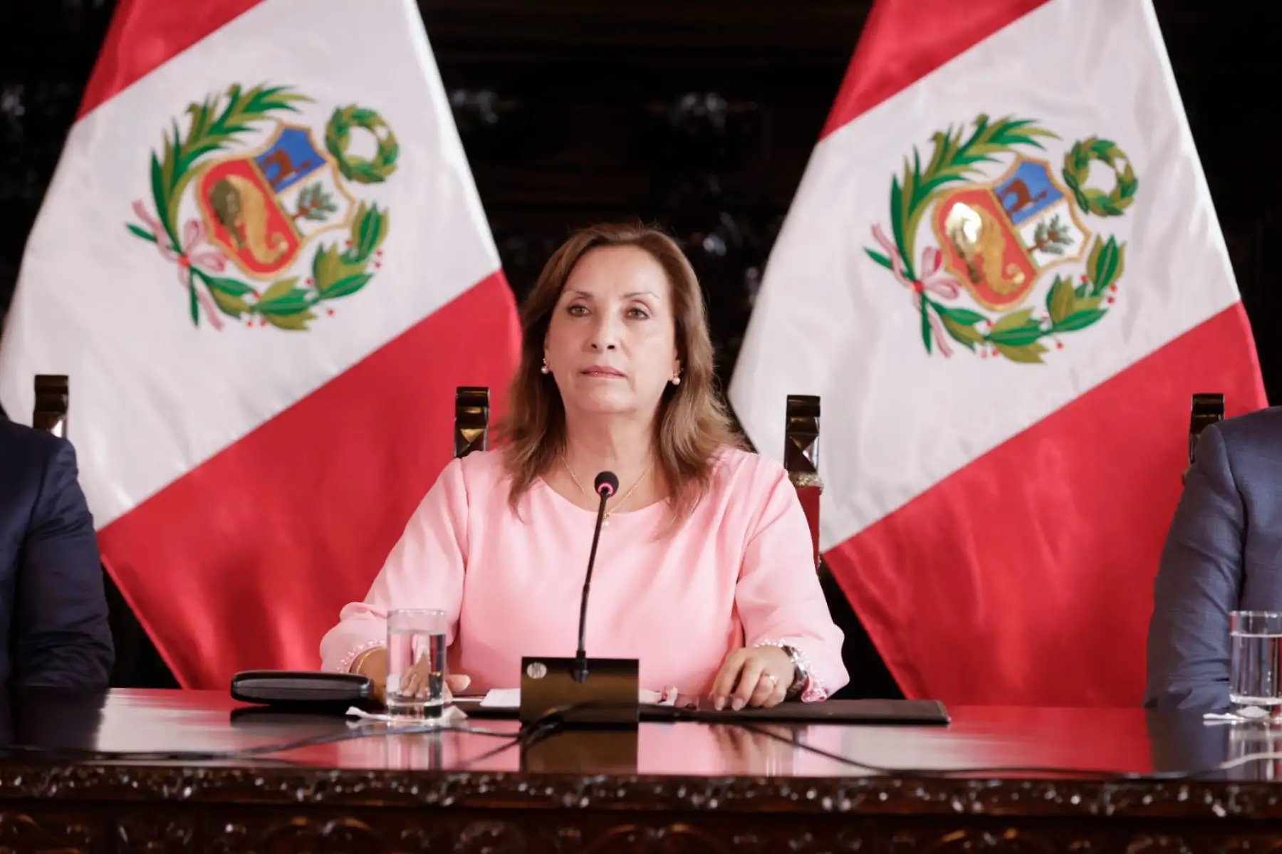 La presidenta de la república, Dina Ercilia Boluarte Zegarra, emitió un pronunciamiento. Foto: ANDINA/Prensa Presidencia