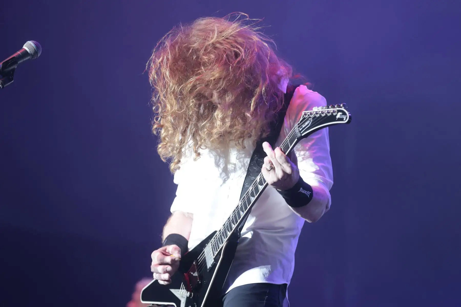 Se presentó de la banda Megadeth llegan a Arena 1 de San Miguel en el marco del Crush The World Tour Foto: ANDINA/Vidal Tarqui