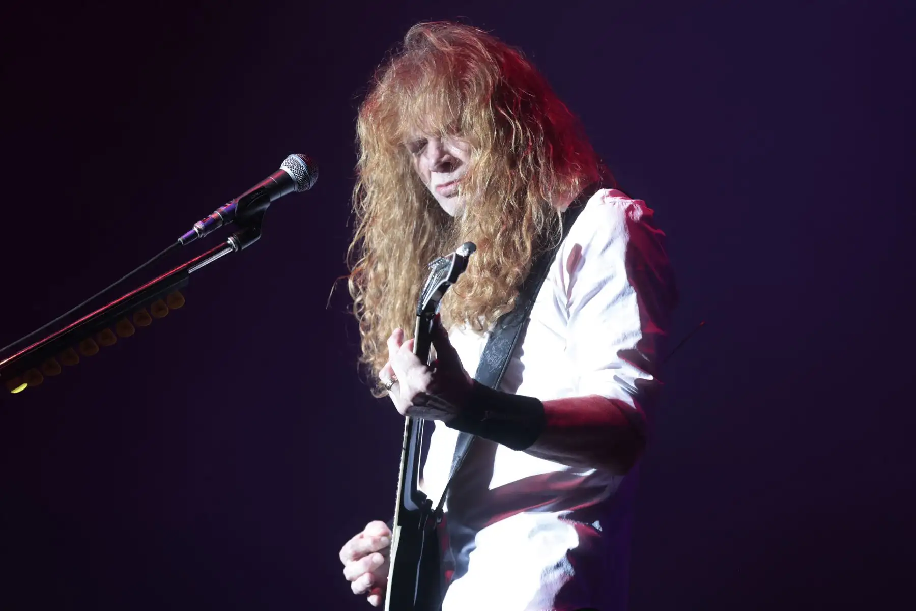Se presentó de la banda Megadeth llegan a Arena 1 de San Miguel en el marco del Crush The World Tour Foto: ANDINA/Vidal Tarqui
