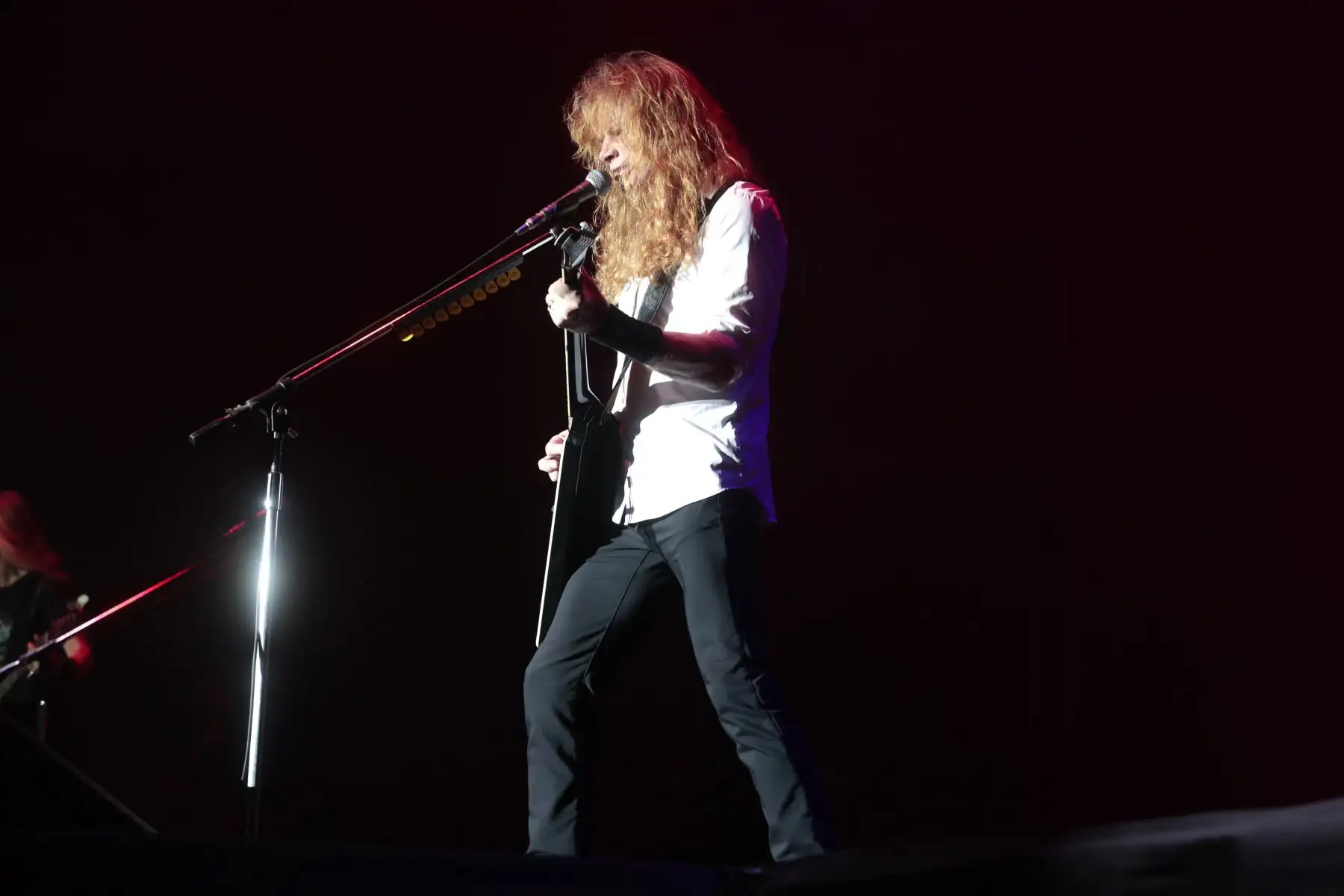 Se presentó de la banda Megadeth llegan a Arena 1 de San Miguel en el marco del Crush The World Tour Foto: ANDINA/Vidal Tarqui