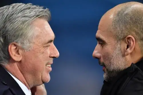 Carlos Ancelotti y el Pep Guardiola se verán las caras el próximo martes 9 de abril