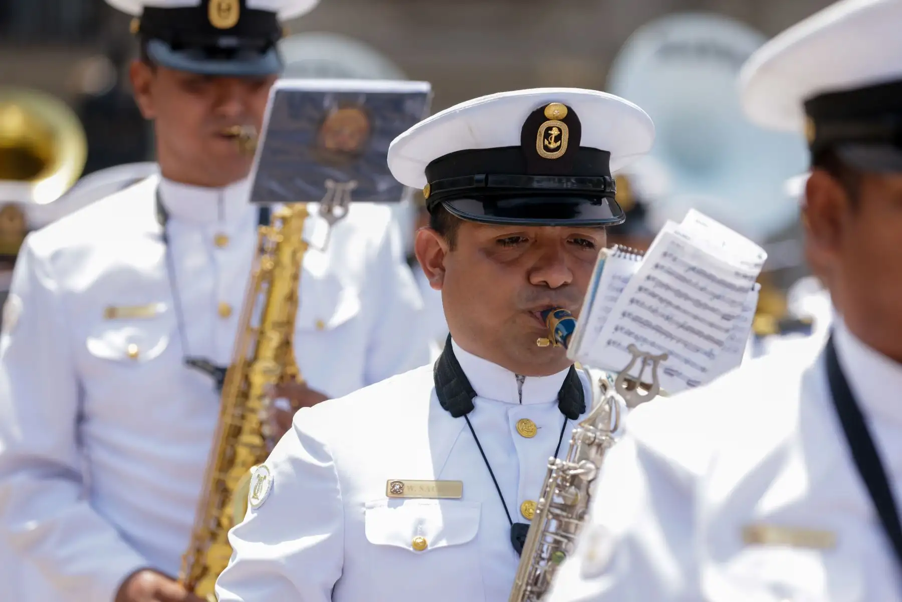 Tradicional Cambio de Guardia en Palacio de Gobierno. Foto. ANDINA/ Prensa Presidencia