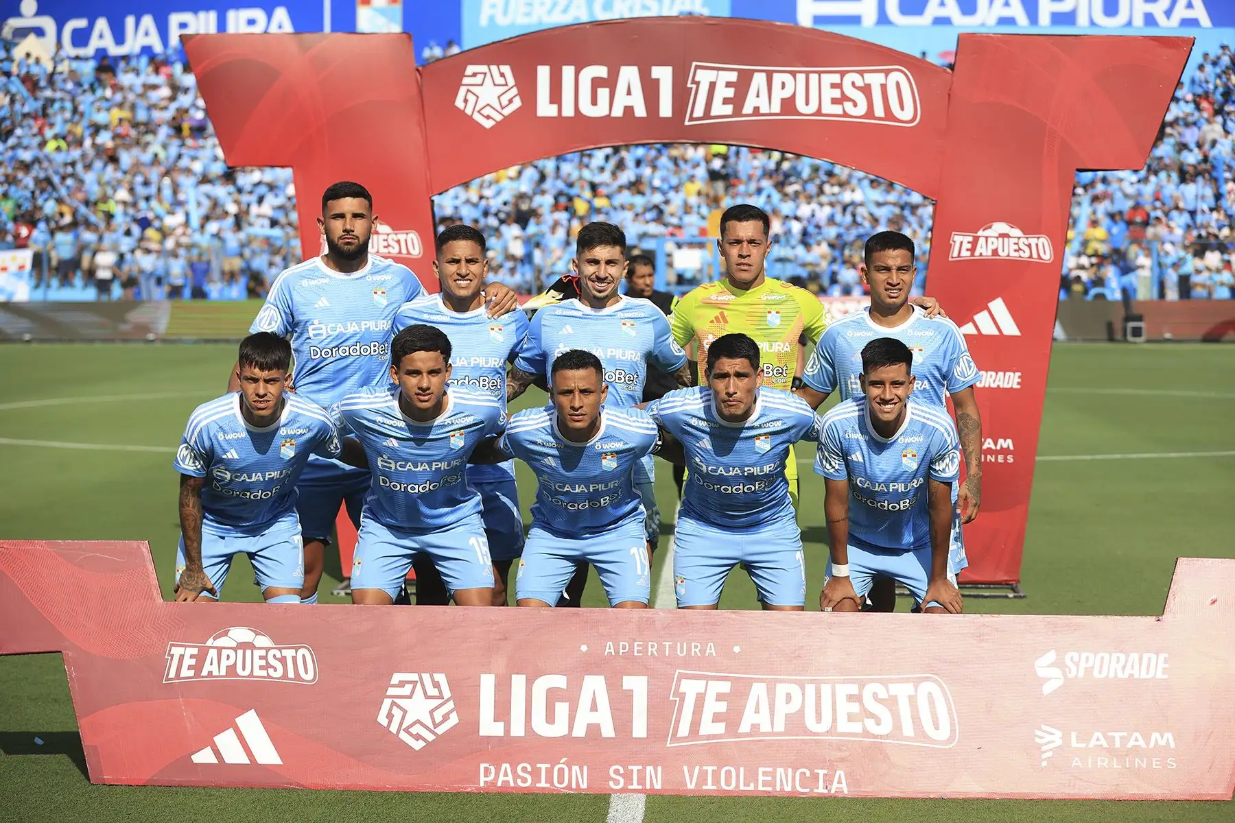 Sporting Cristal enfrenta a Sport Huancayo por el Torneo Apertura. Foto: ANDINA/Jhonel Rodríguez Robles