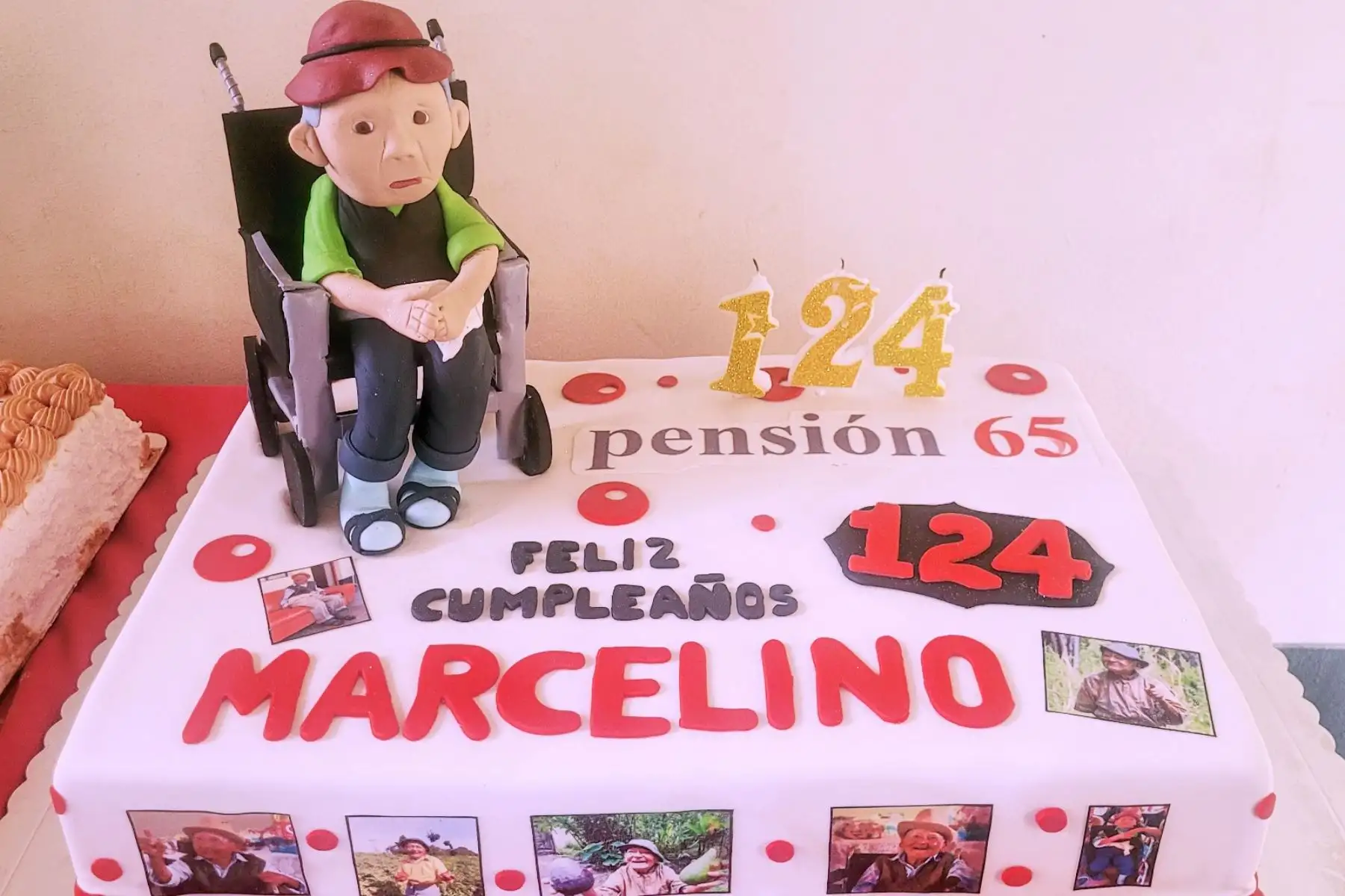 Marcelino Abad, usuario emblemático de  Pensión 65 en Huánuco, es el peruano que acaba de cumplir 124 años y va rumbo al Récord Guinness como el hombre más longevo del mundo.  Foto: Difusión