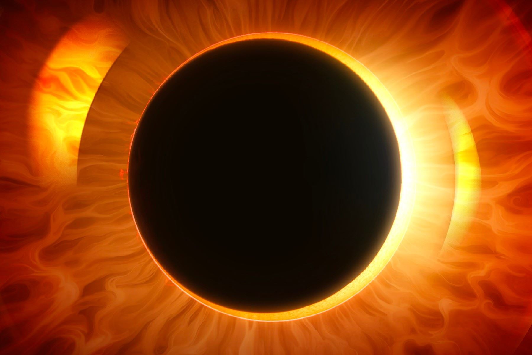 El eclipse solar total del 2024 cruzará América del Norte, pasando por México, Estados Unidos y Canadá.  Foto: NASA