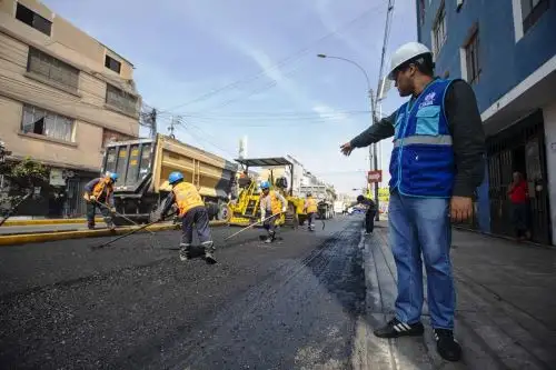 Inversión en infraestructura vial . ANDINA/Difusión