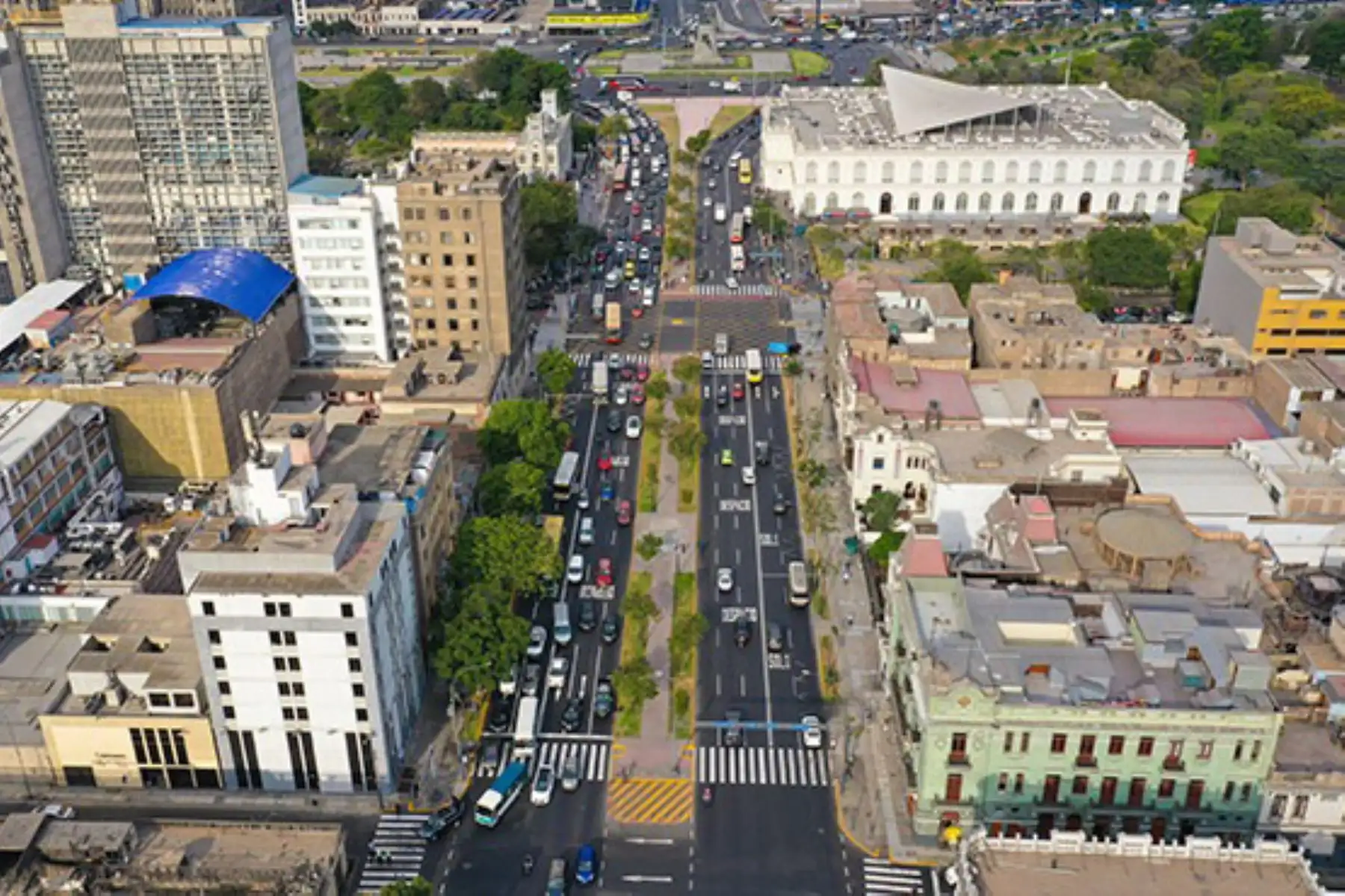 El Ministerio de Transportes y Comunicaciones entrega al concesionario área donde se construirá la Estación Central de la Línea 2 del Metro de Lima y Callao. Foto: ANDINA/MTC