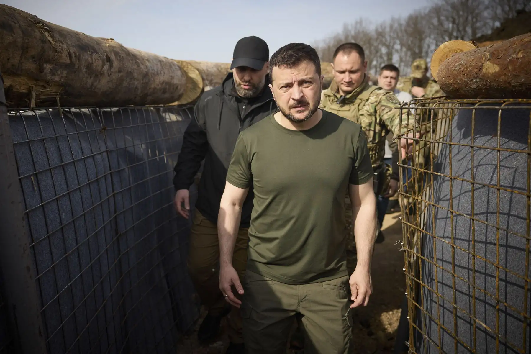 Presidente de Ucrania, Volodímir Zelenski. Foto: EFE