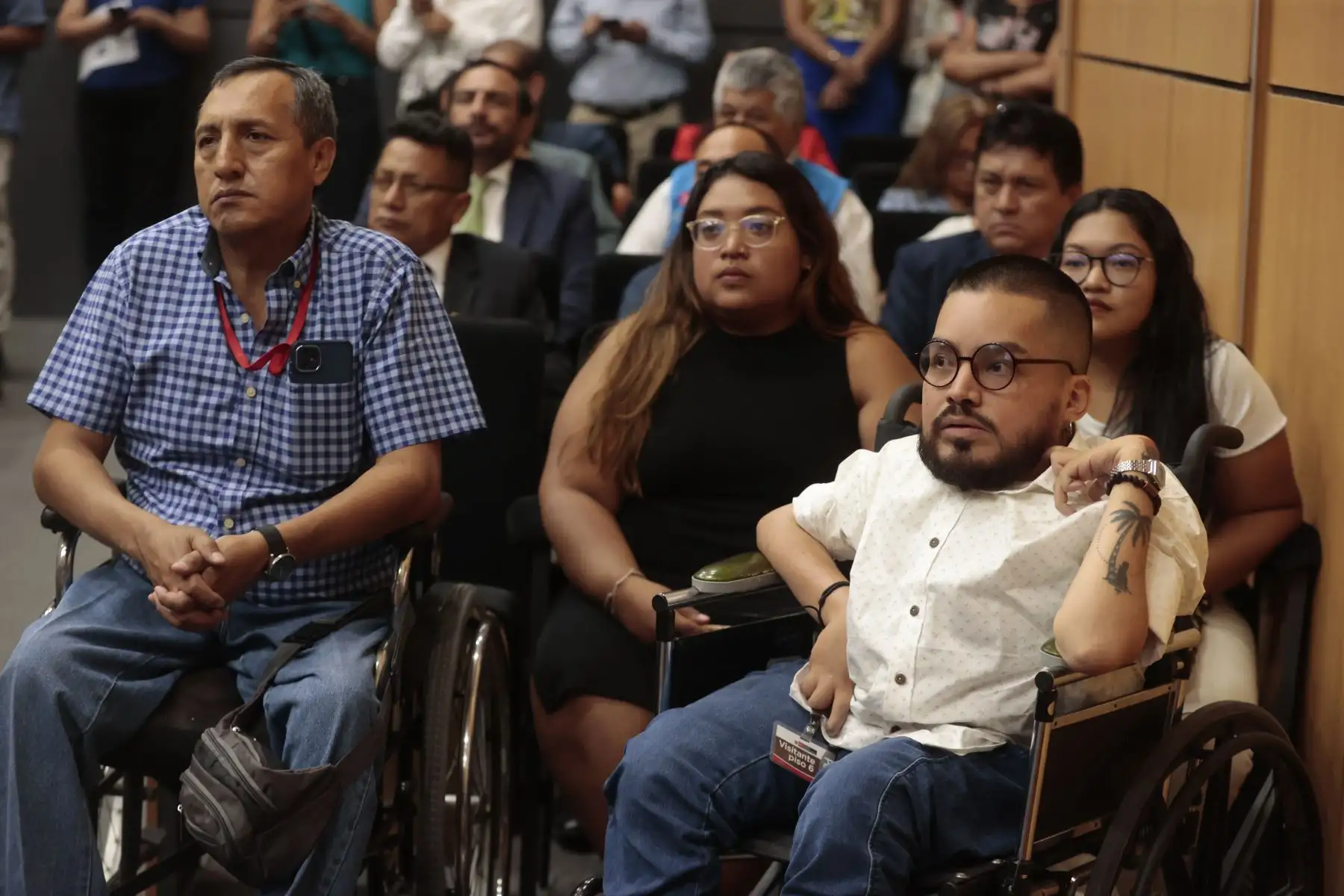 El Ministerio de la Mujer y Poblaciones Vulnerables y la Embajada de EE.UU. lanzan la Beca Fulbright Discapacidad y Liderazgo, dirigida a jóvenes profesionales con discapacidad.
Foto: ANDINA/Vidal Tarqui