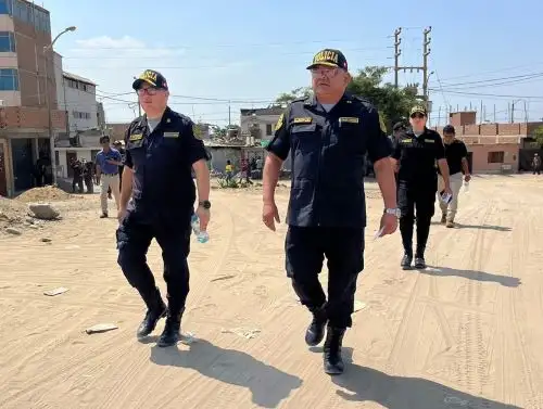 El jefe de la III Macro Región Policial en La Libertad, general PNP José Zavala, afirmó que las extorsiones en la provincia de Trujillo se redujeron en un 40 %. Foto: ANDINA/Difusión