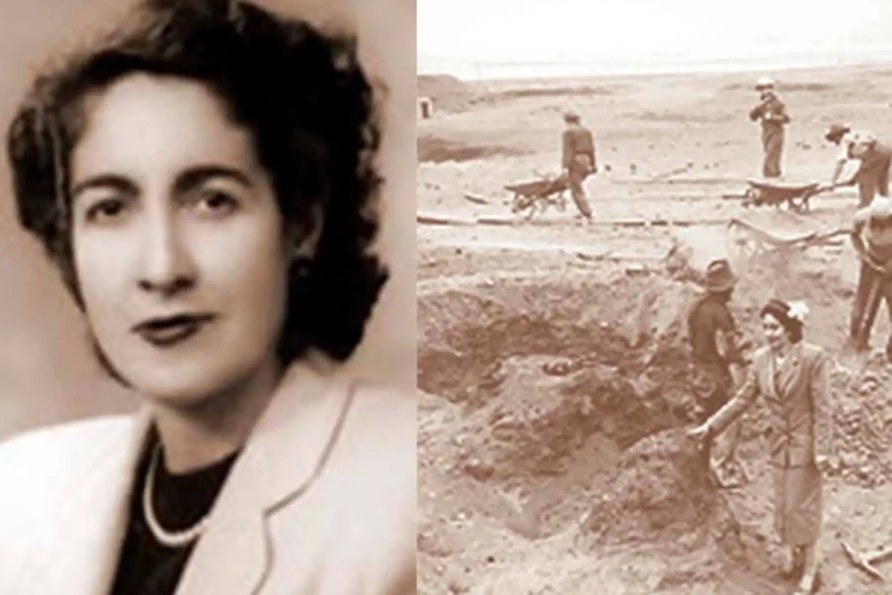 Rebeca Carrión Cachot, la primera arqueóloga del Perú y una de las primeras catedráticas universitarias del país.