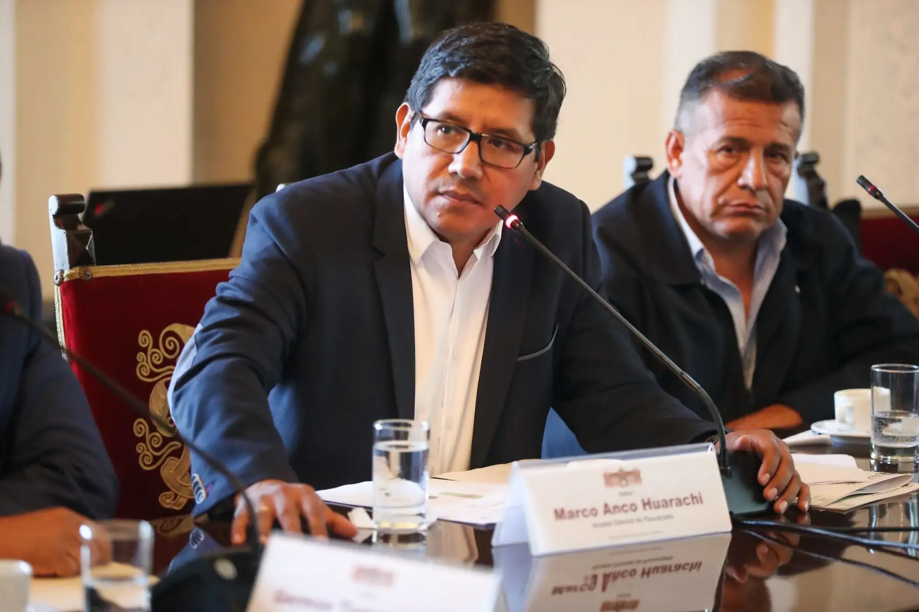 Presidenta de la república, Dina Boluarte, se reunió con el alcalde provincial de Arequipa y los burgomaestres distritales de Yanahuara, Cayma, José Luis Bustamante y Rivero, Paucarpata, Alto Selva Alegre, Miraflores, Mariano Melgar y Uchumayo.
Foto: ANDINA/Prensa Presidencia