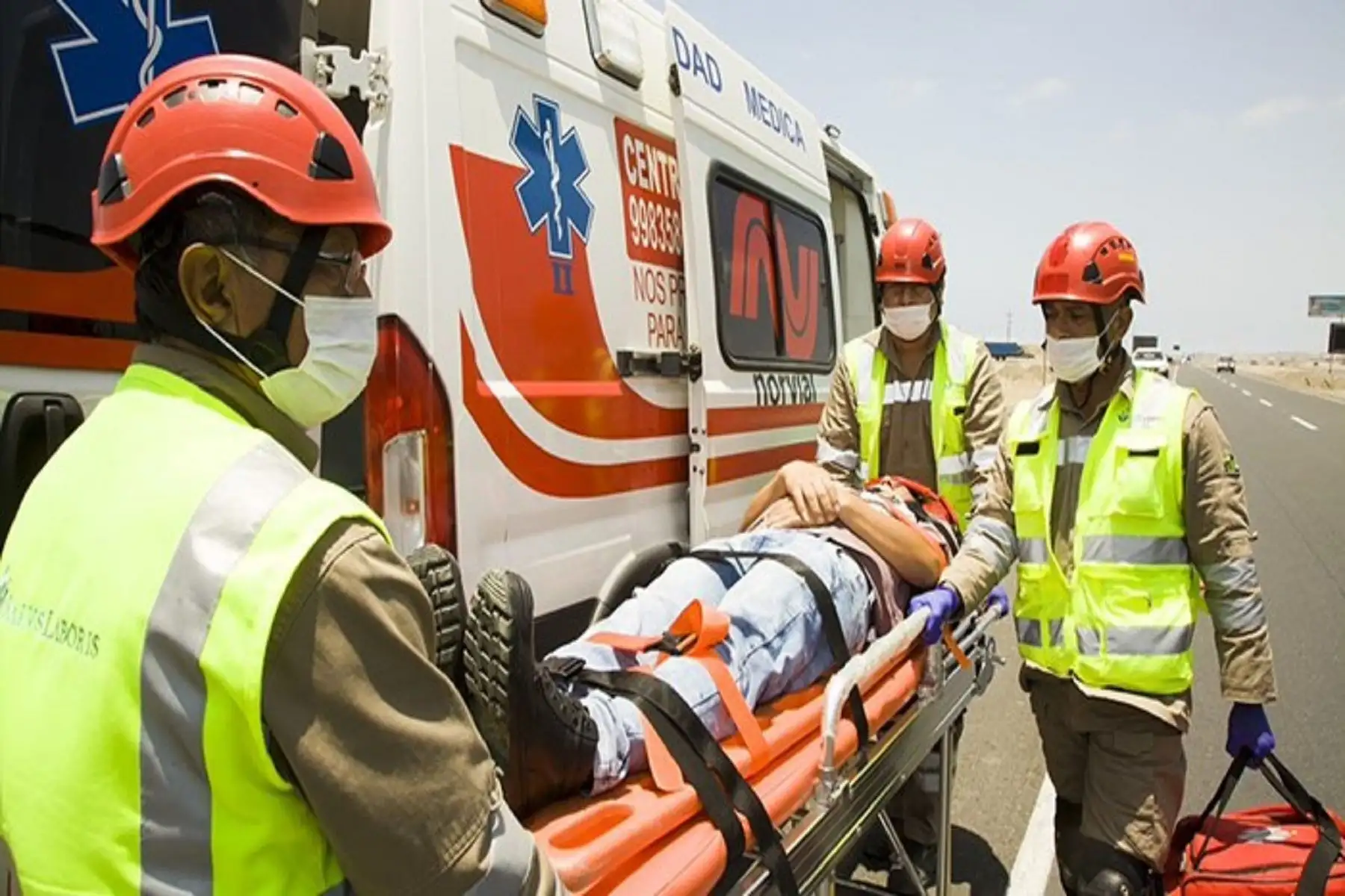 Emergencia en carretera.