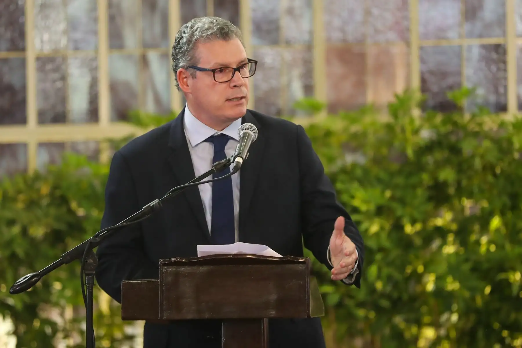 El ministro de Educación, Morgan Quero, participó en la ceremonia de Promulgación de Ley que establece la creación de la Universidad Nacional Autónoma de Bellas Artes y la Universidad Nacional de Folklore José María Arguedas. Foto: ANDINA/Presidencia