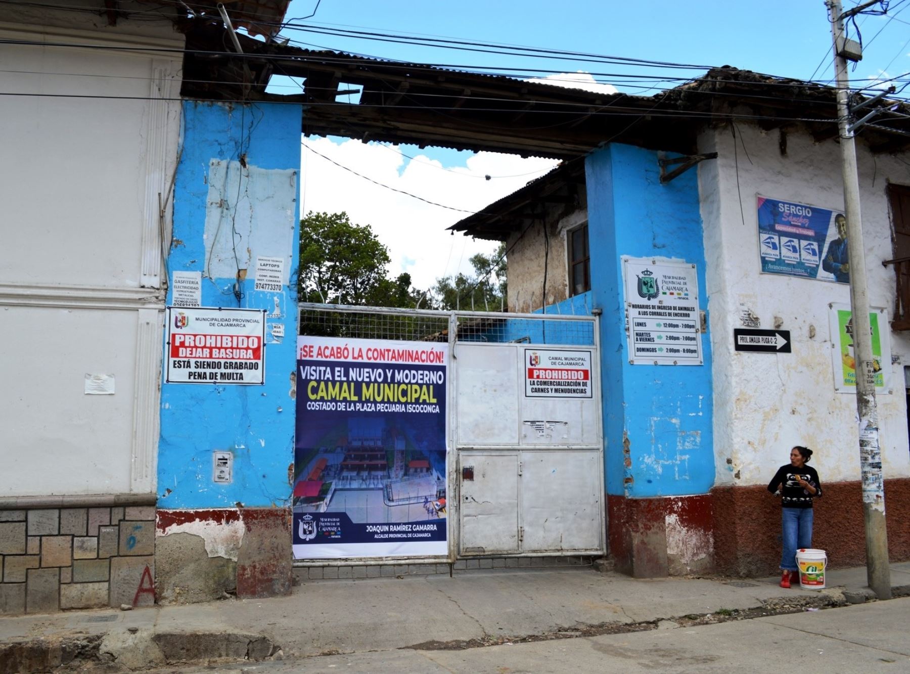 La Municipalidad Provincial de Cajamarca anunció que construirá un moderno mercado de abastos en el antiguo camal municipal, ubicado en el centro de la ciudad, que fue trasladado a una nueva sede. ANDINA/Difusión