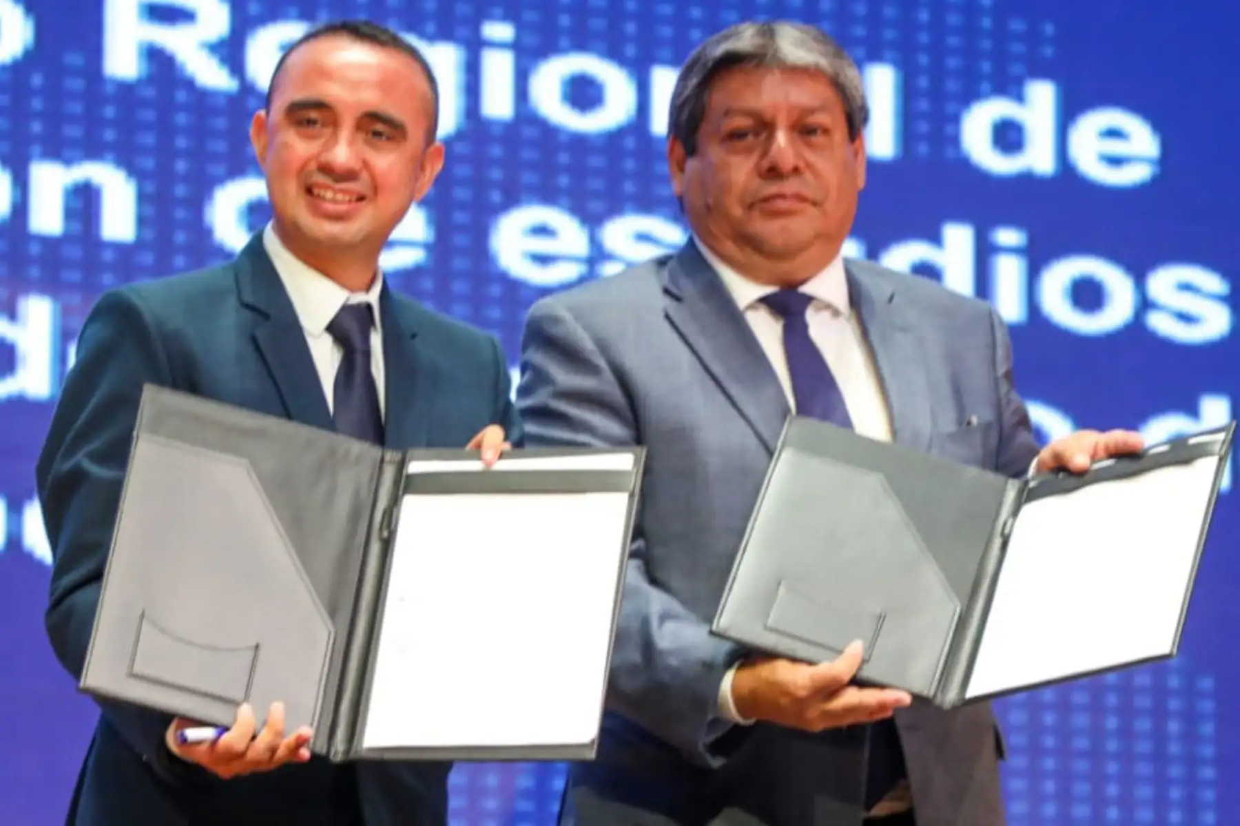 La Autoridad Nacional de Infraestructura y el Gore Áncash firmaron un convenio para la construcción del Hospital La Caleta de Chimbote. ANDINA/Difusión