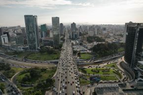 View of the Financial distric of Lima. Photo: ANDINA/Jhonel Rodríguez Robles