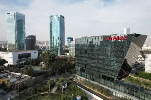 Vista del centro financiero. ANDINA/Jhonel Rodríguez Robles