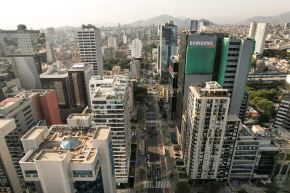 Vista del centro financiero de Lima. ANDINA/Jhonel Rodríguez Robles