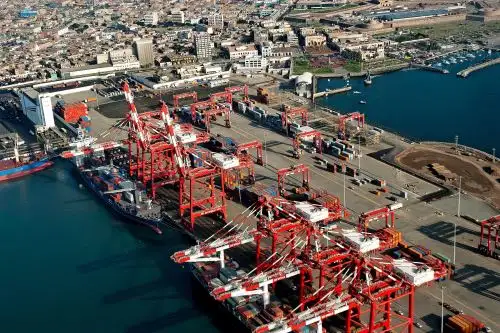 Puerto de Chimbote.