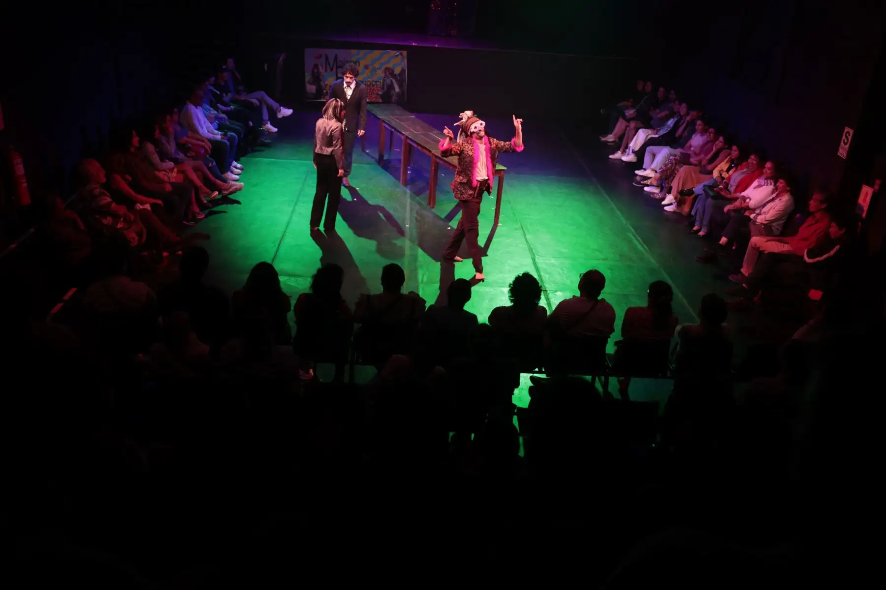 Qué chucha dijo Aldo Dolos?" presenta su segunda temporada en 
Sala Quilla. Foto: Vidal Tarqui