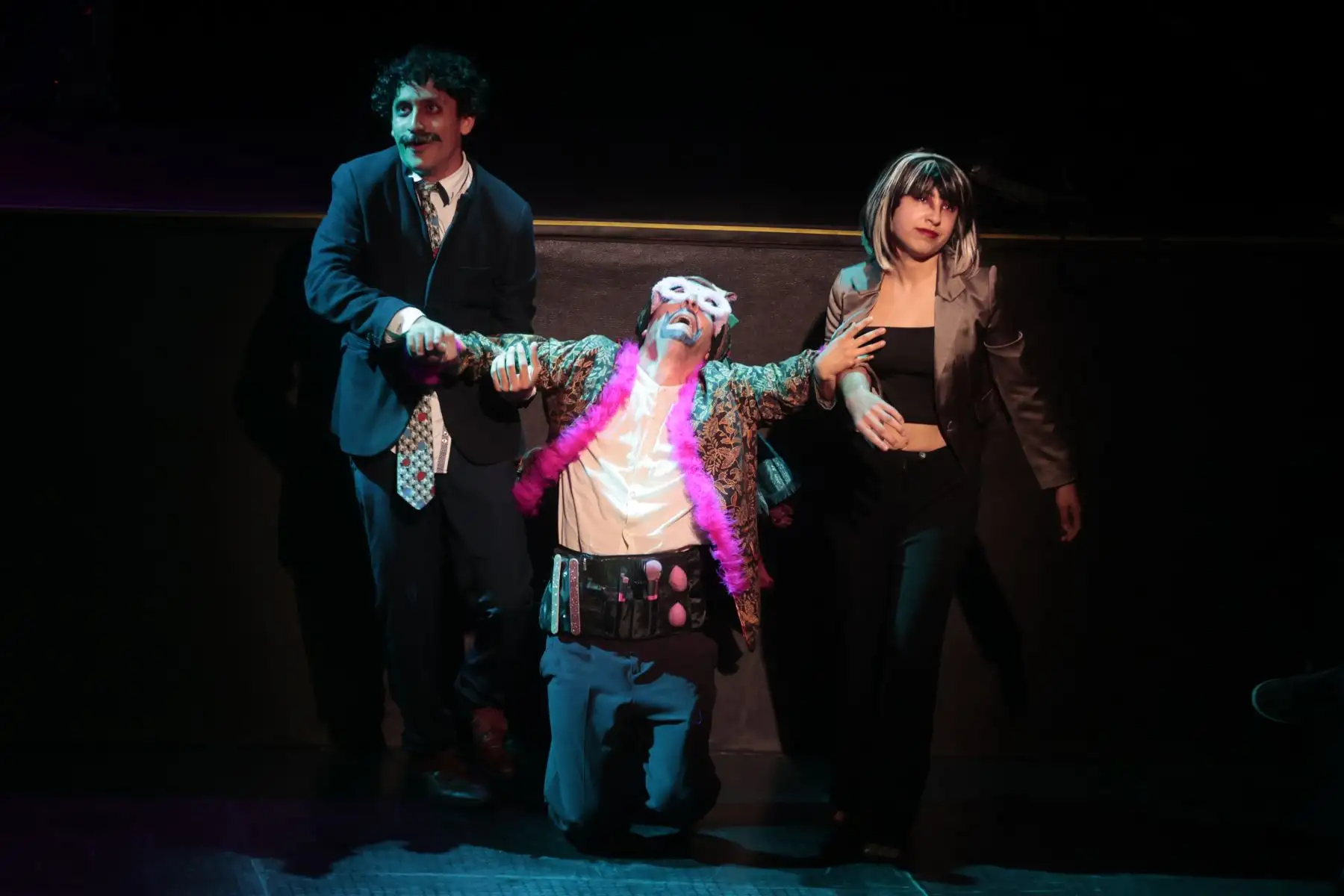 Qué chucha dijo Aldo Dolos?" presenta su segunda temporada en 
Sala Quilla. Foto: Vidal Tarqui