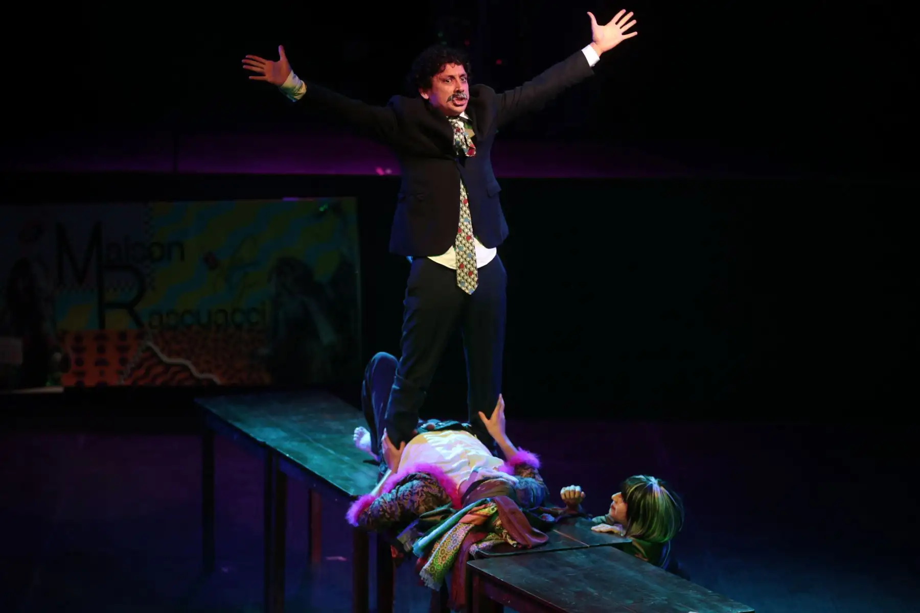 Qué chucha dijo Aldo Dolos?" presenta su segunda temporada en 
Sala Quilla. Foto: Vidal Tarqui
