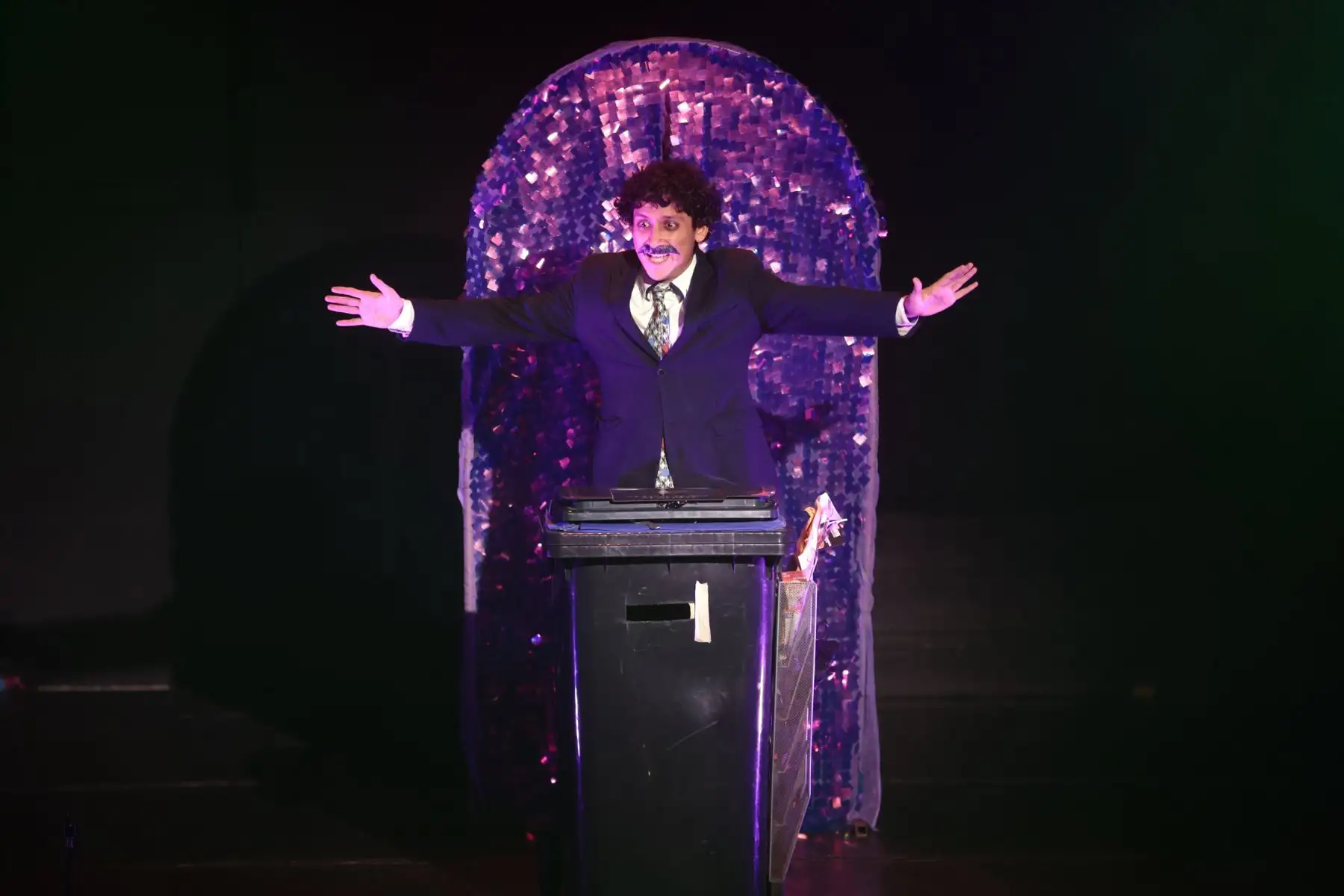 Qué chucha dijo Aldo Dolos?" presenta su segunda temporada en 
Sala Quilla. Foto: Vidal Tarqui