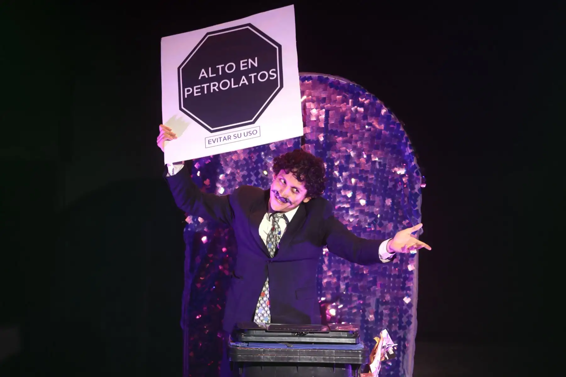 Qué chucha dijo Aldo Dolos?" presenta su segunda temporada en 
Sala Quilla. Foto: Vidal Tarqui