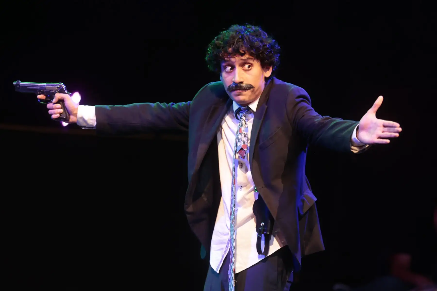 Qué chucha dijo Aldo Dolos?" presenta su segunda temporada en 
Sala Quilla. Foto: Vidal Tarqui