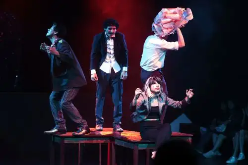 "¿Qué chucha dijo Aldo Dolos?" presenta su segunda temporada en sala Quilla, en Barranco. Foto: ANDINA/Vidal Tarqui