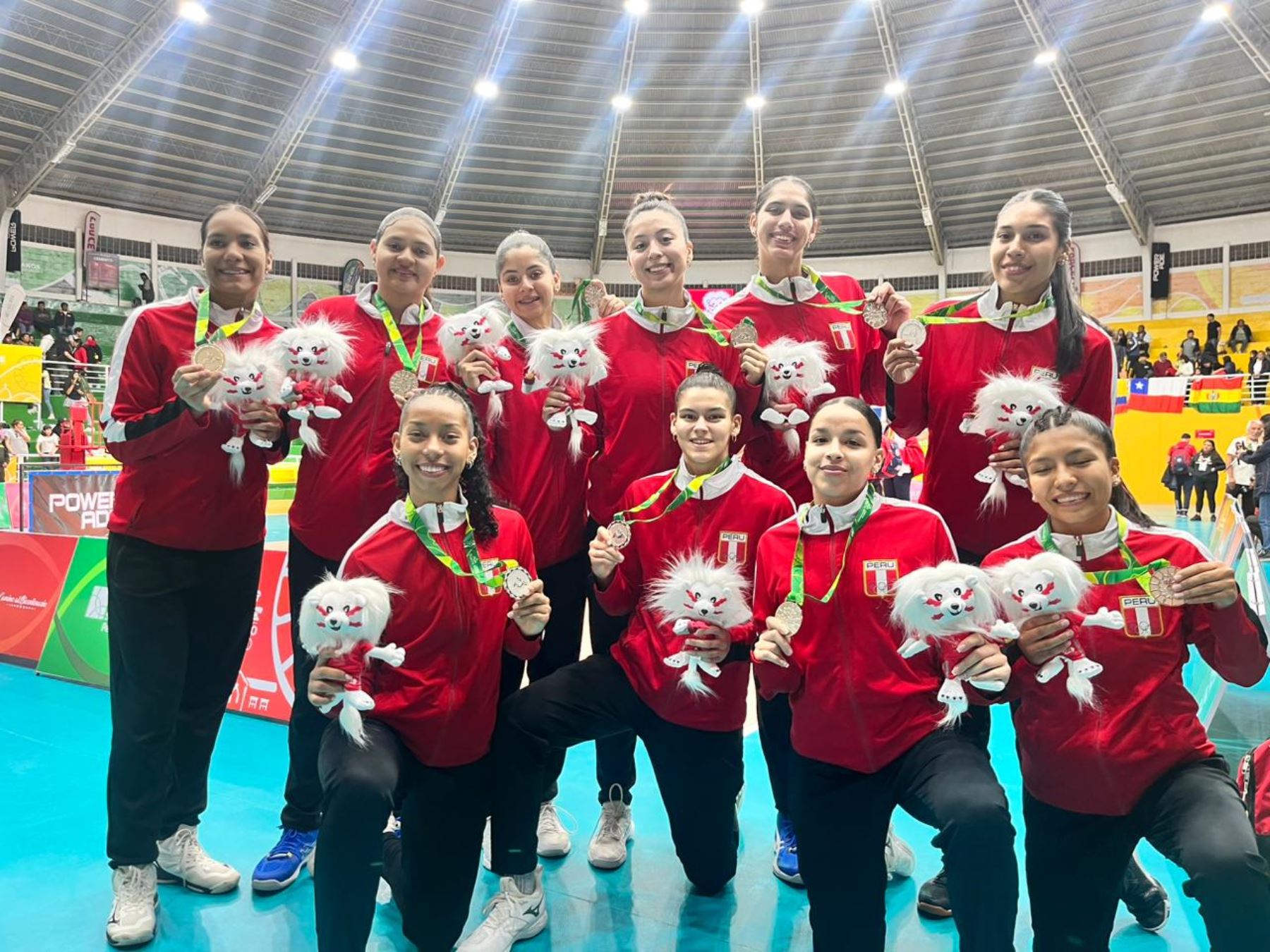 El equipo peruano sigue luchando por las medallas en los Juegos Bolivarianos de la Juventud