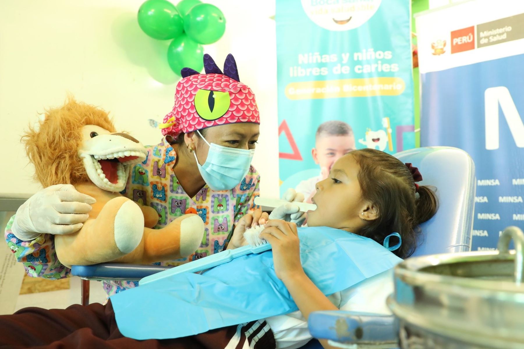 Minsa realizó campaña de salud bucal que benefició a más de 50,000 niños en el Perú. Foto: ANDINA/Difusión.