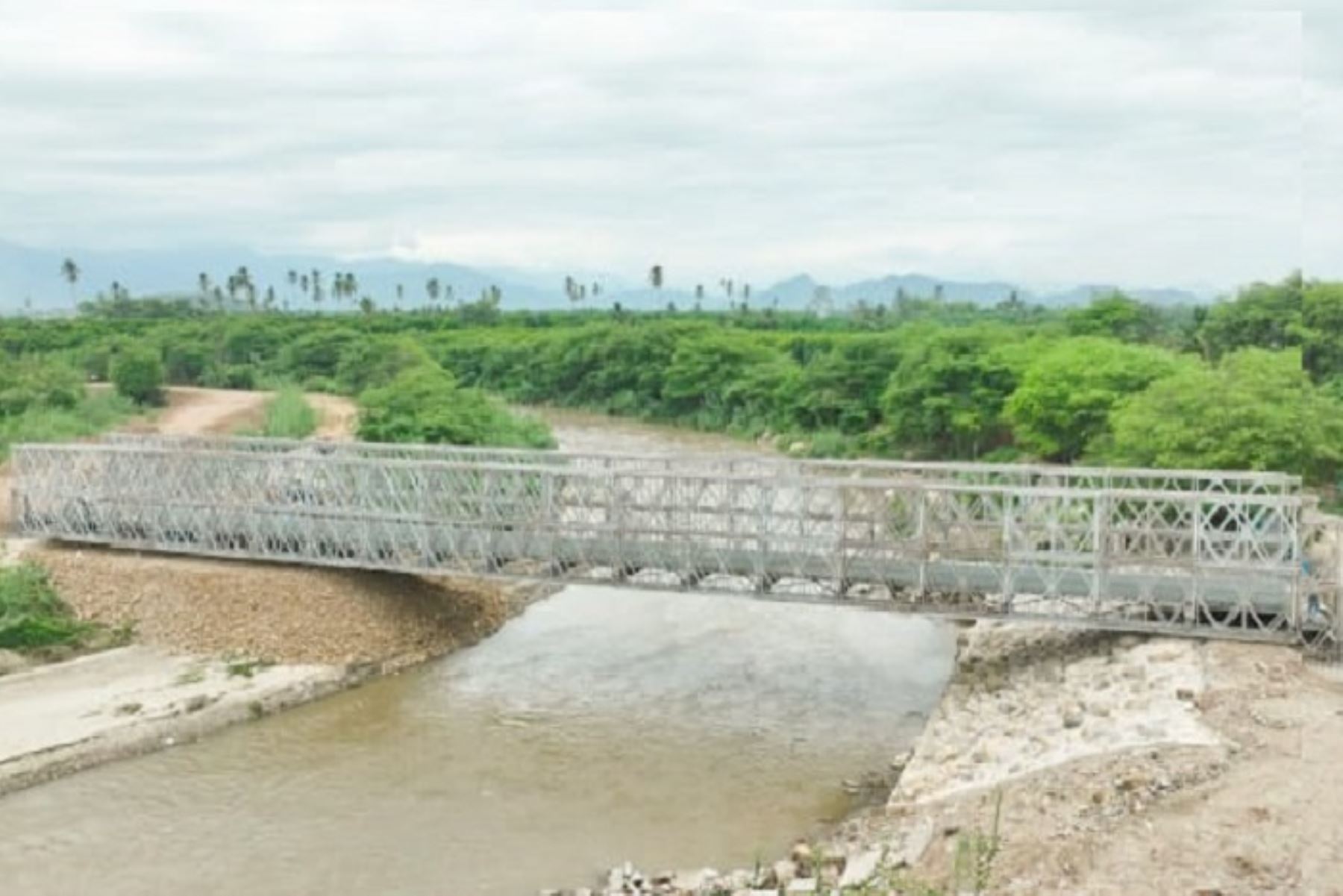 También se culminaron los puentes Caracucho y Ñoma en la provincia de Morropón.
