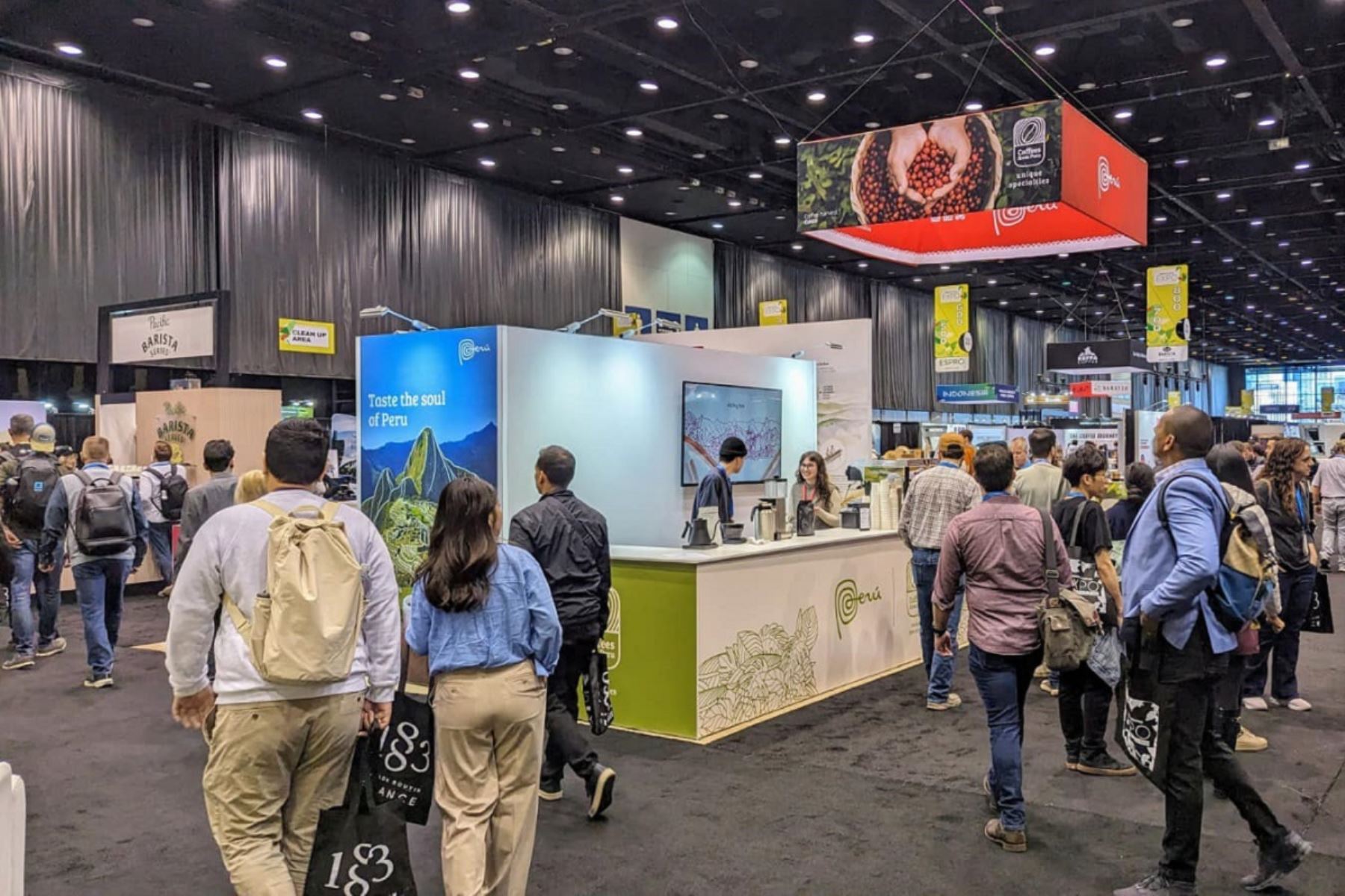 Cafés especiales del Perú brillaron en Specialty Coffee Expo 2024 en