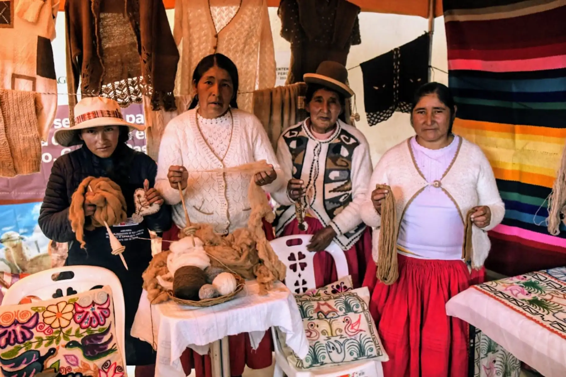Otro de los proyectos se denomina “Mejoramiento de la cobertura de los servicios para el incremento de valor genético de alpacas en las regiones de Arequipa, Puno, Cusco, Huancavelica, Ayacucho, Pasco y Junín”, que tiene como objetivo brindar asistencia técnica para que los pobladores identifiquen los tipos de alpaca de su rebaño, y así puedan clasificarlas y lograr mejores cruces, optimizando así la calidad de la fibra de alpaca. Foto: Midagri