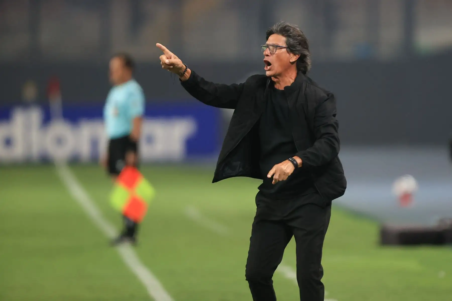 Ángel Comizzo DT del cuadro piurano. Alianza Lima enfrenta a Atlético Grau por el Torneo Apertura de la Liga 1. El encuentro se disputa en el Estadio Nacional. Foto: ANDINA/Jhonel Rodríguez Robles