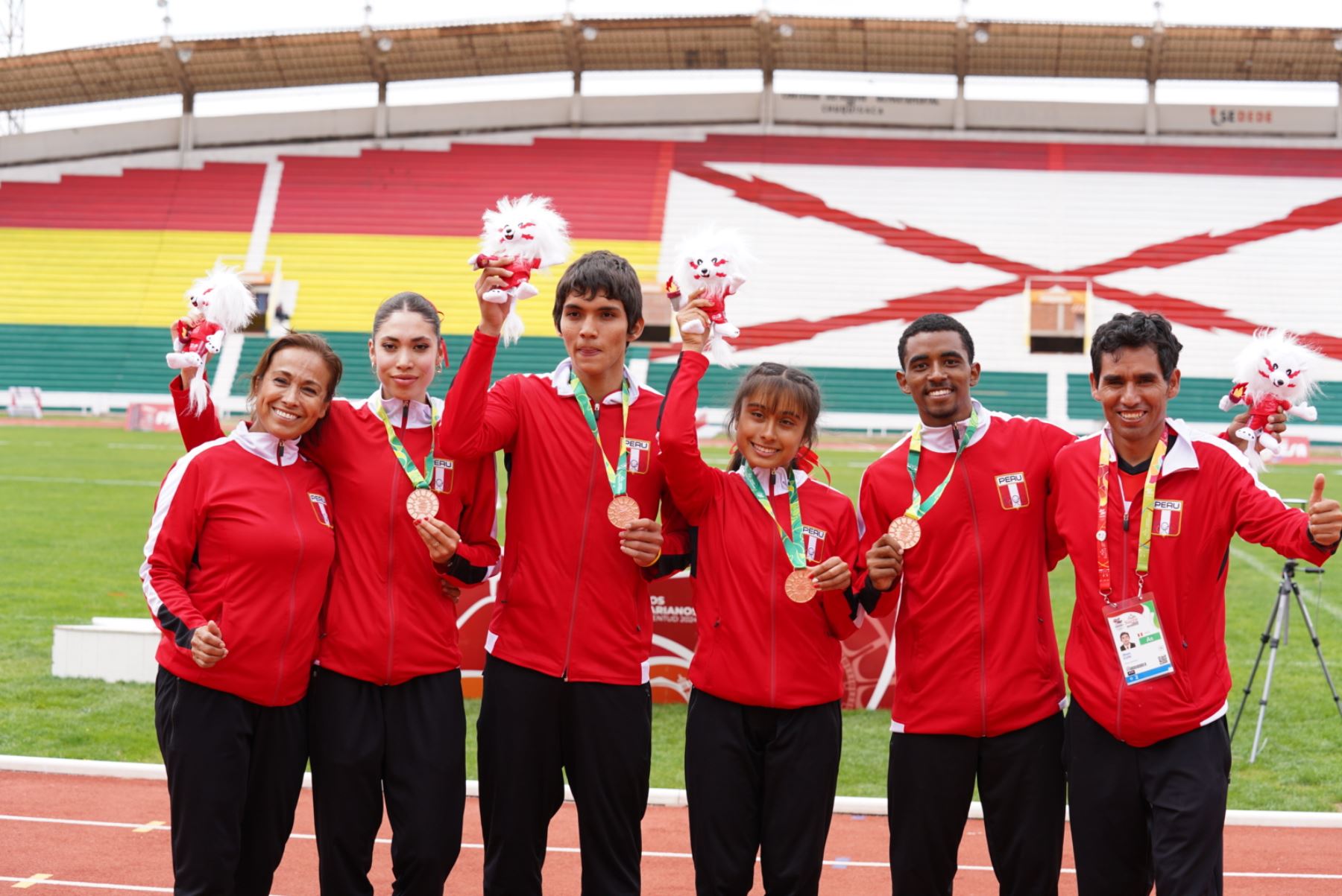Los atletas peruanos tuvieron una buena actuación en Sucre