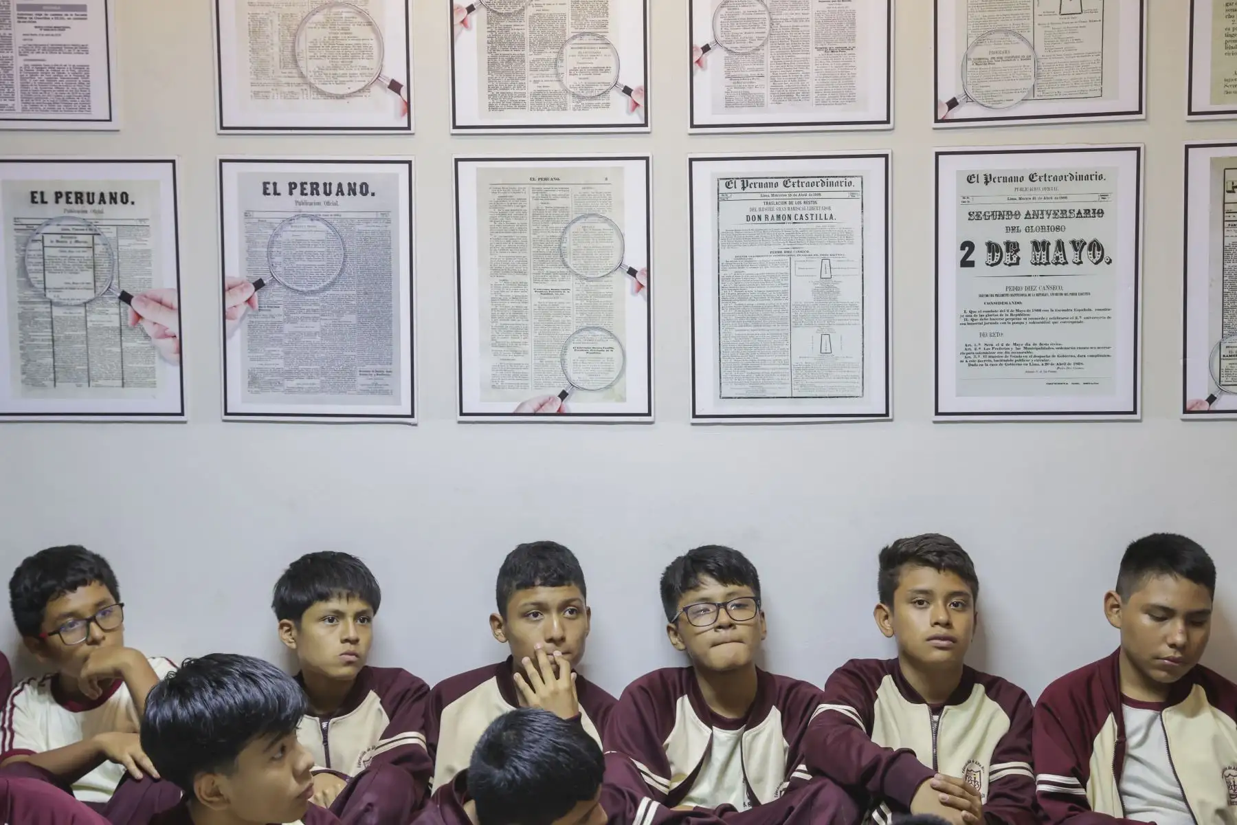 Estudiantes del colegio Liceo Bernhald Bolzano de San Juan de Lurigancho, visitaron este lunes las instalaciones de la Agencia Peruana de Noticias Andina y del Diario Oficial El Peruano, donde conocieron de cerca la labor periodística de ambos medios públicos.
Foto: ANDINA/Andrés Valle