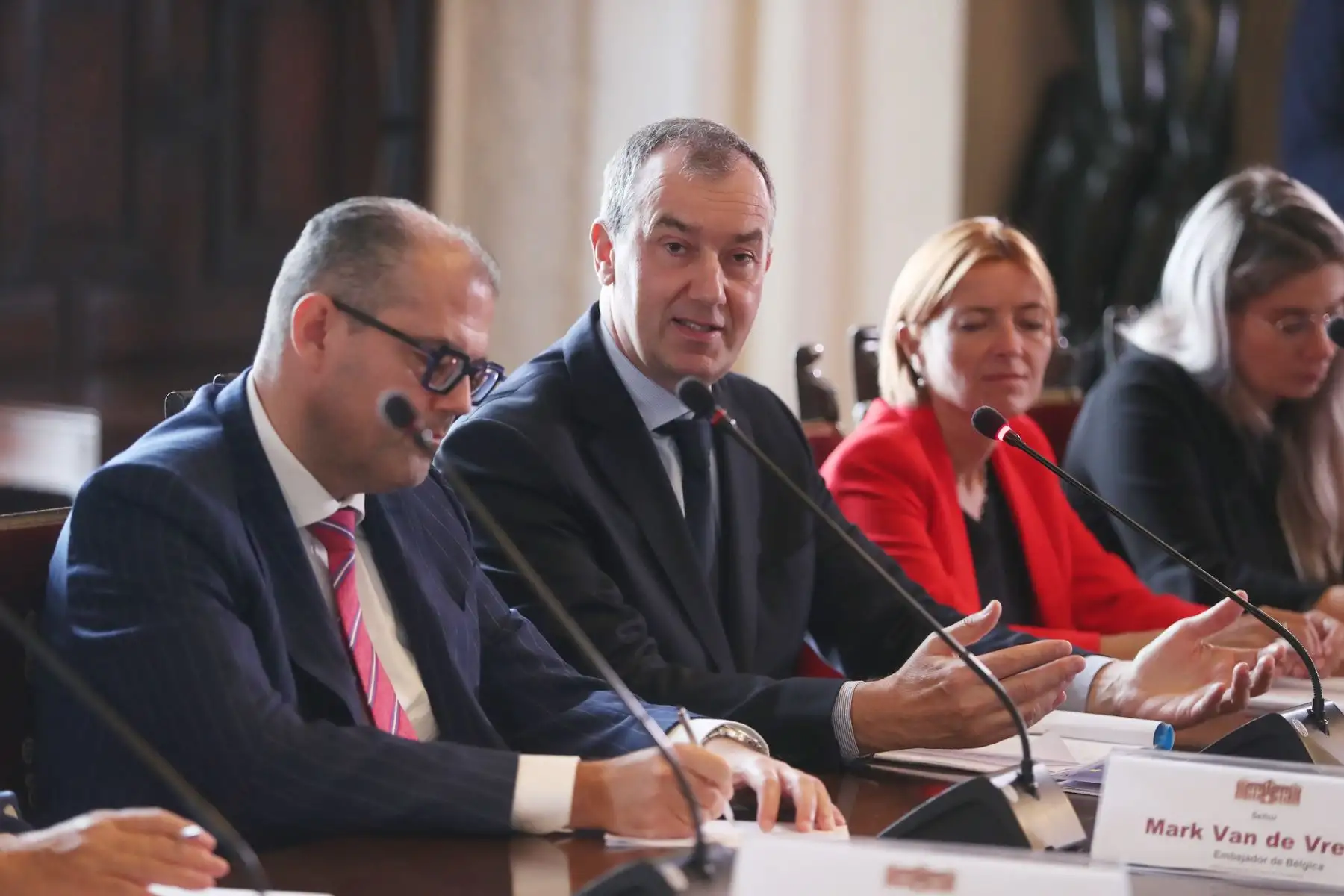 La presidenta de la república, Dina Boluarte, sostuvo una reunión con actores locales y de la comunidad internacional para analizar el Plan de Acción Saweto.
Foto: ANDINA/Prensa Presidencia