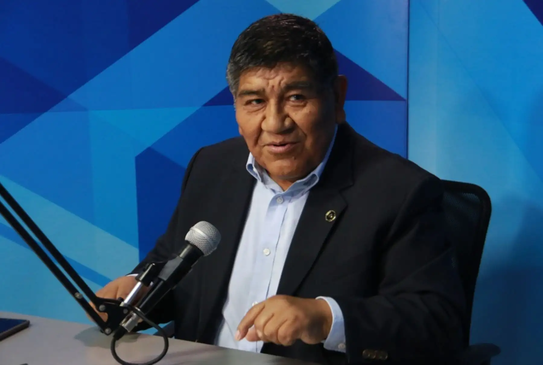 El ministro de Energía y Minas, Rómulo Mucho Mamani