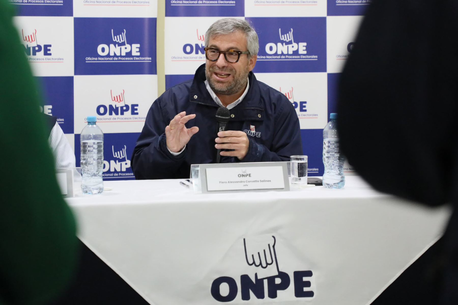 Piero Corvetto, jefe de la ONPE. ANDINA/Difusión