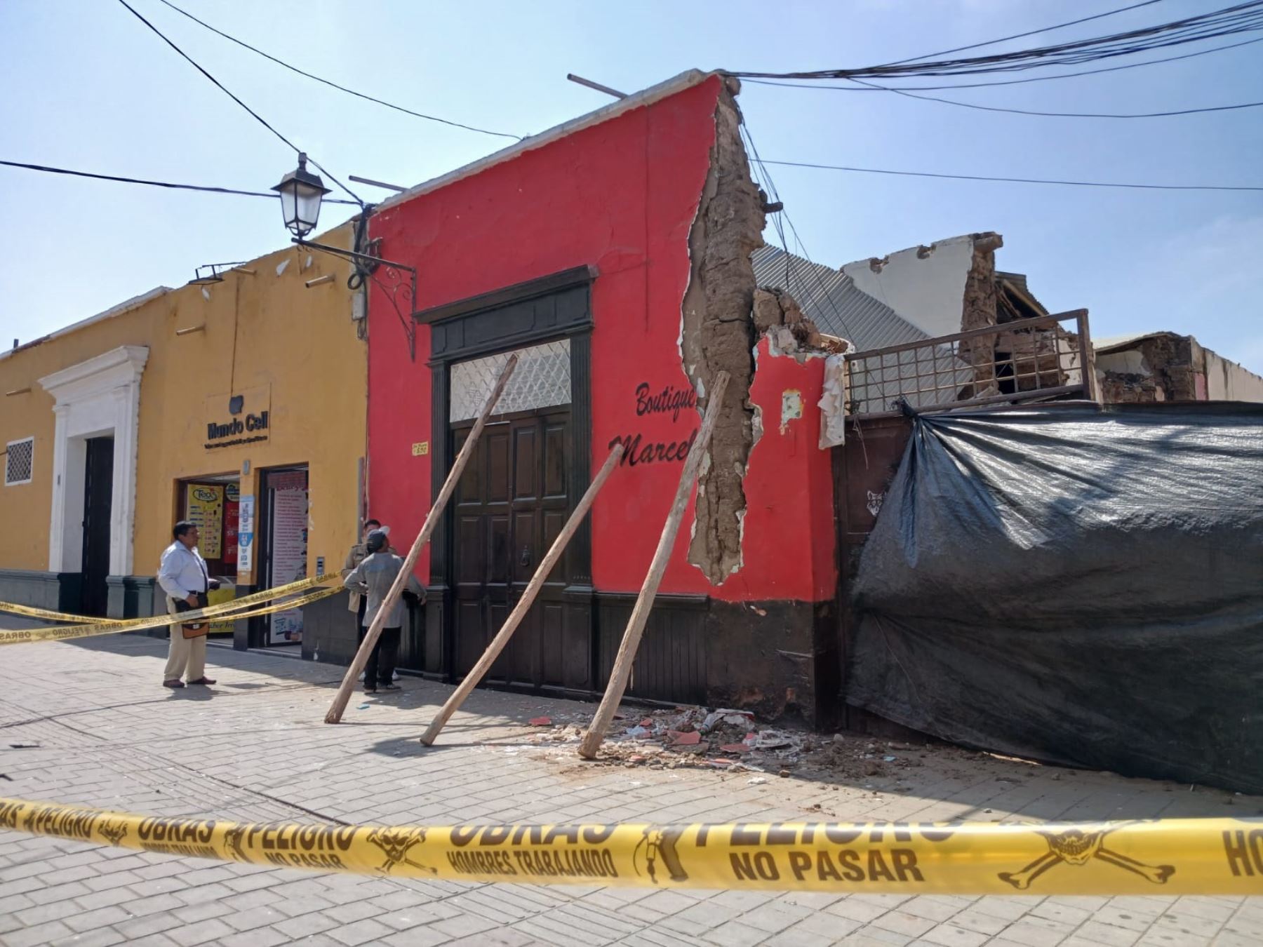Al menos 20 casonas del centro histórico de Trujillo están en muy alto riesgo de colapso, alerta la Dirección Desconcentrada de Cultura de La Libertad.
