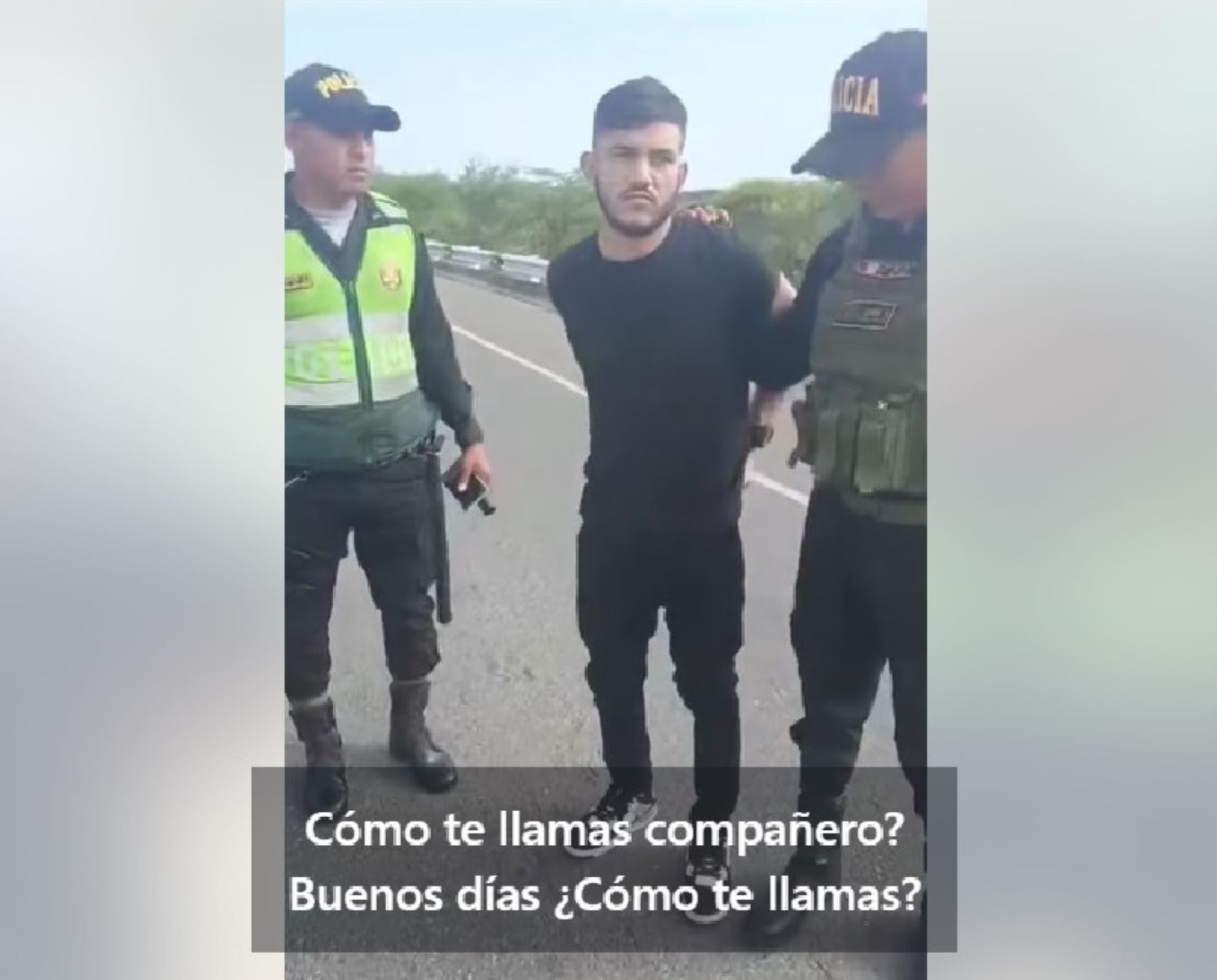Policía detuvo en Tumbes a ciudadano venezolano implicado en el asesinato de un taxista en Lima. El crimen ocurrió el 17 de marzo en el distrito de San Juan de Lurigancho. ANDINA/Difusión